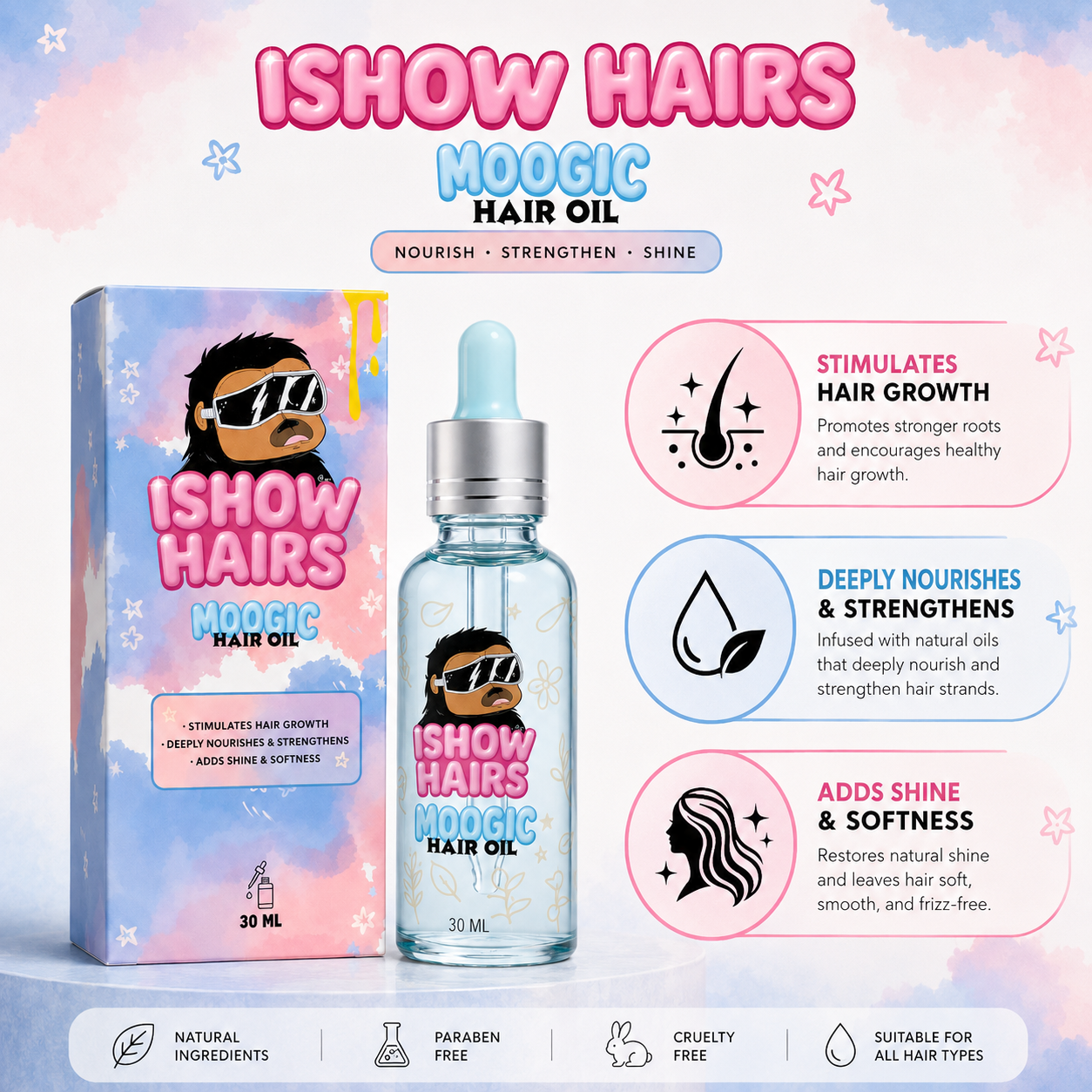 Moogic hair oil by ishowhairs